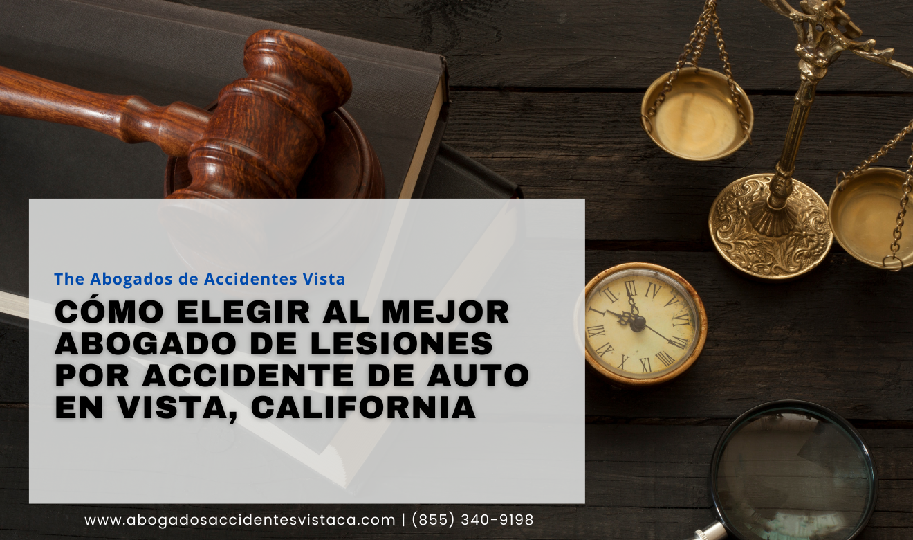 abogado lesiones accidente de auto Vista