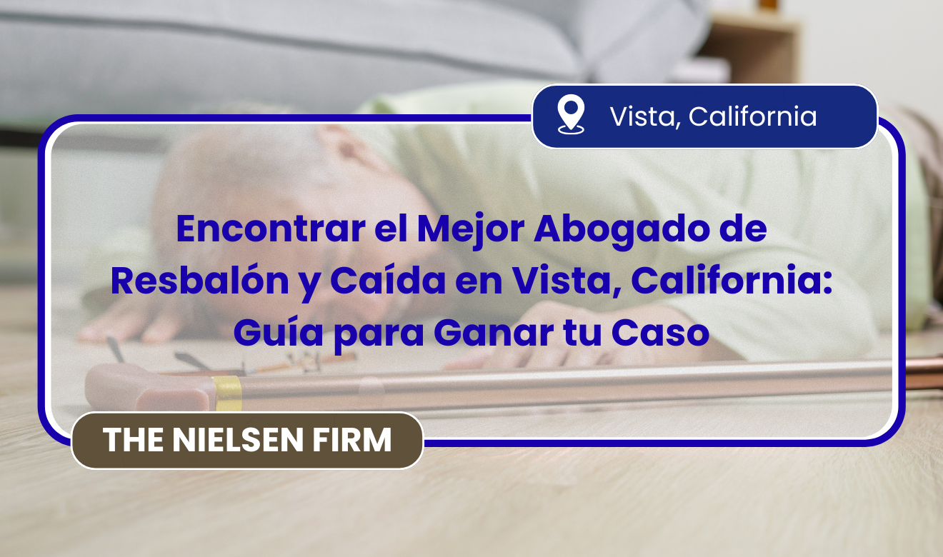abogado de resbalón y caída en Vista