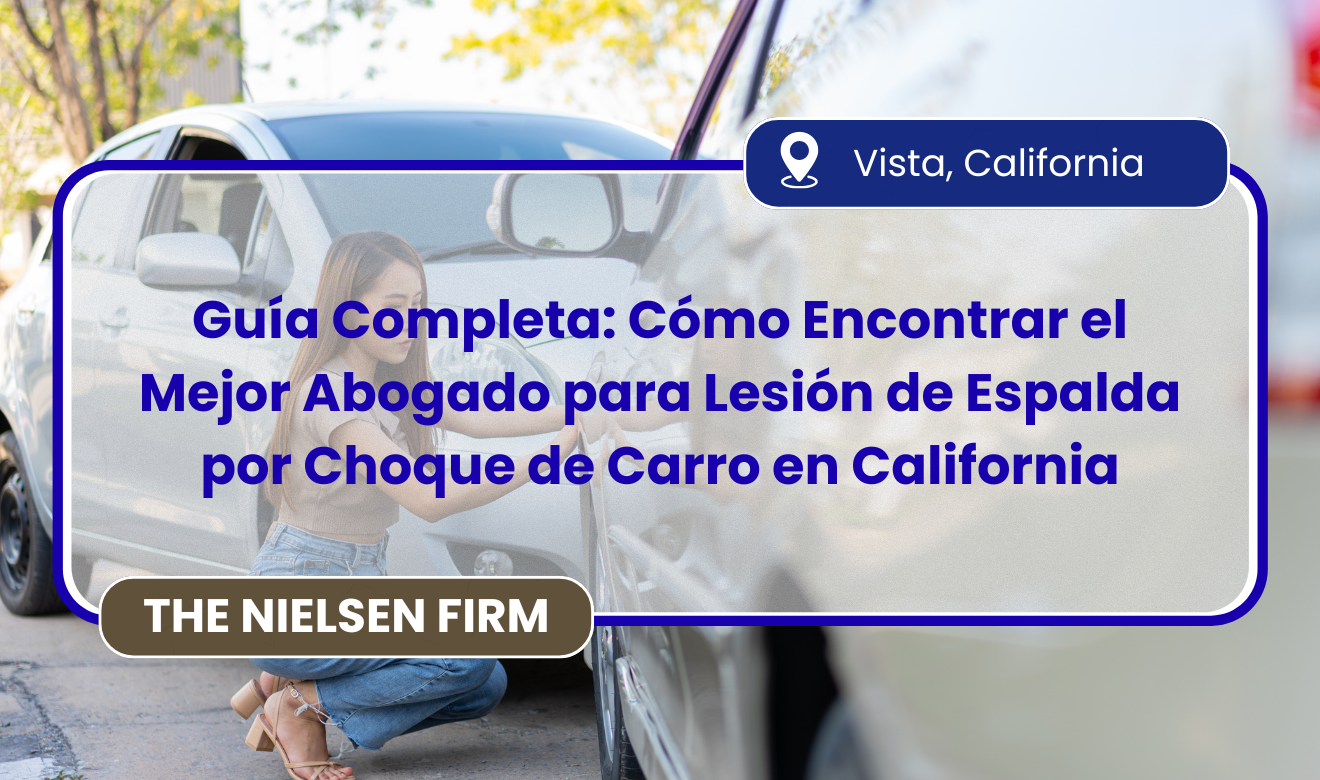 abogado para lesión de espalda por choque de carro