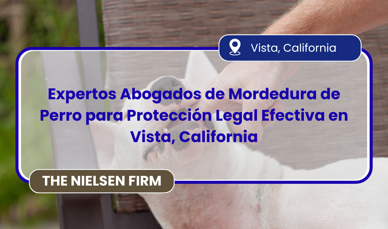 abogados de mordedura de perro en Vista, California