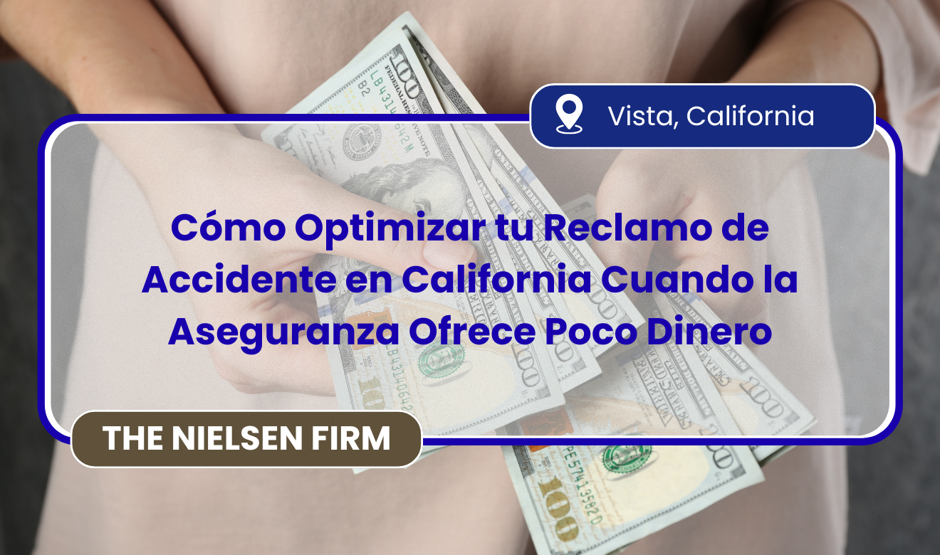 la aseguranza me ofrece poco dinero por mi accidente